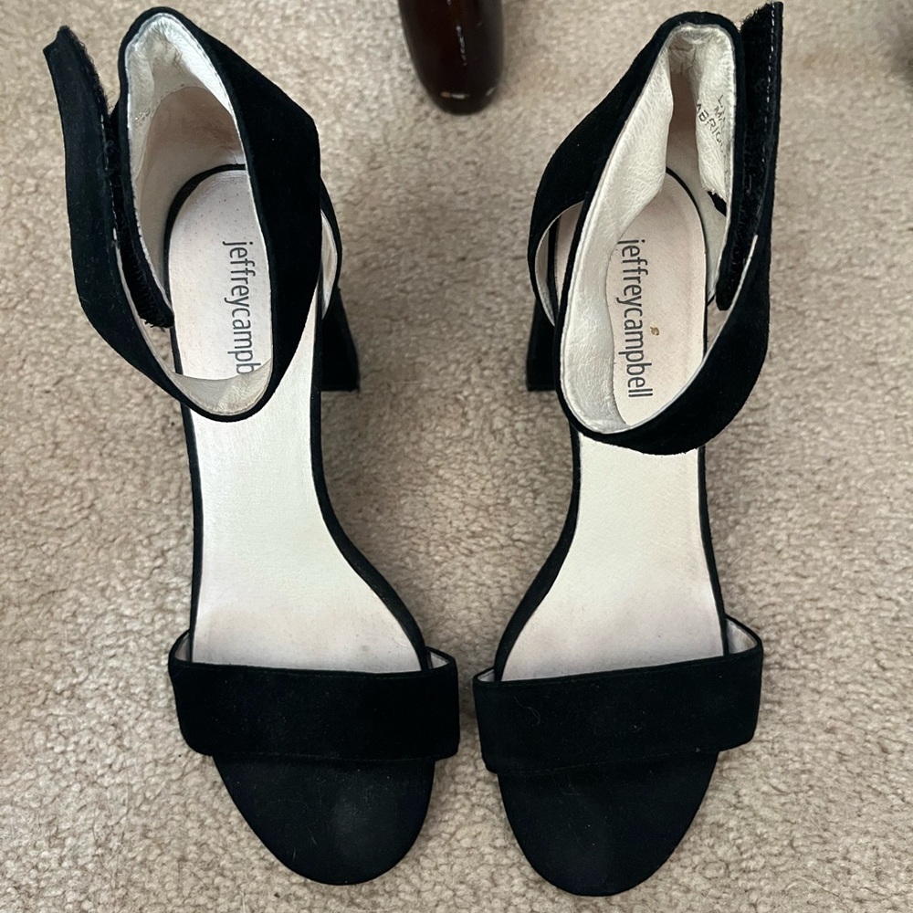 Worn once Jeffrey Campbell heels size 7